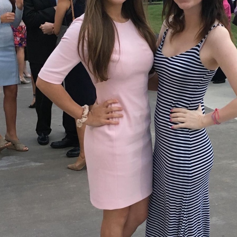 Eliza J pink dress